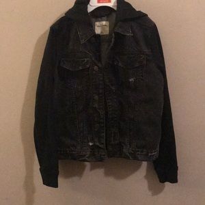Abercrombie Kids Black jean hoodie